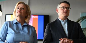 Nancy Faeser und Boris Rhein