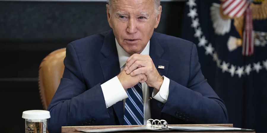 Joe Biden: Man sei «sehr nah dran» an einer Abmachung. «Wir könnten also einige dieser Geiseln sehr bald nach Hause bringen. Aber ich will nicht ins Detail gehen.»