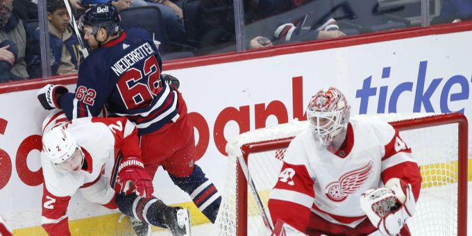 5:2 gegen Detroit - Weiterer Sieg für die Jets und Nino Niederreiter