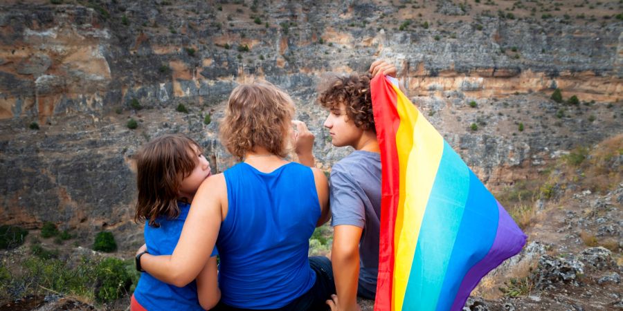 Familie Pride flag