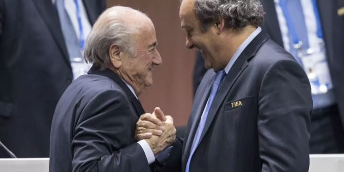 Blatter Platini Fifa