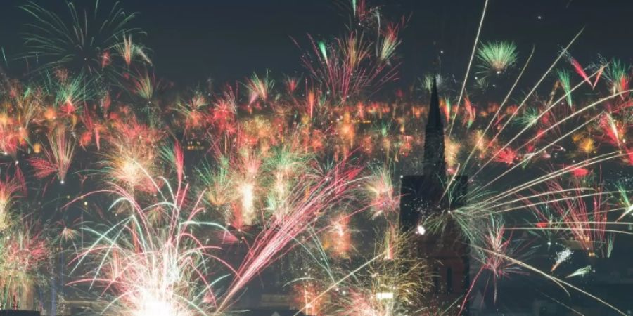 Silvesterfeuerwerk in Hannover