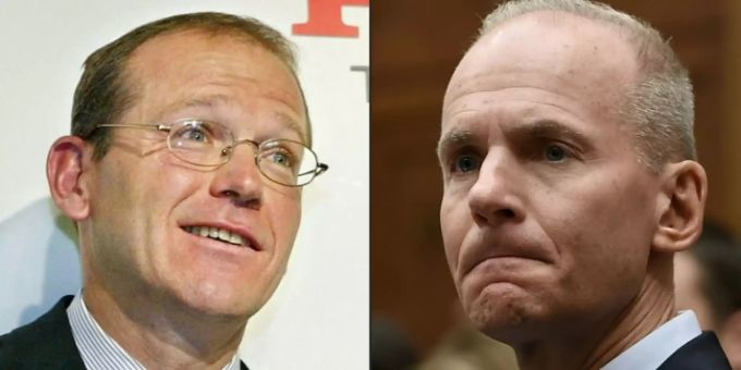 Calhoun (l.) und Muilenburg Calhoun (l.) und Muilenburg