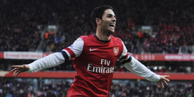 Mikel Arteta spielte zwischen 2011 und 2016 für Arsenal. Arsenal