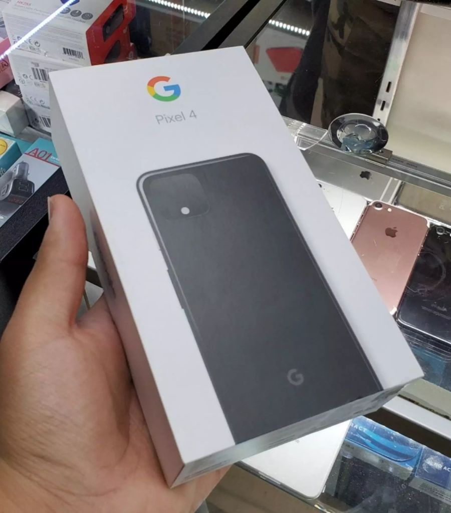 Verpackung Google Pixel 4