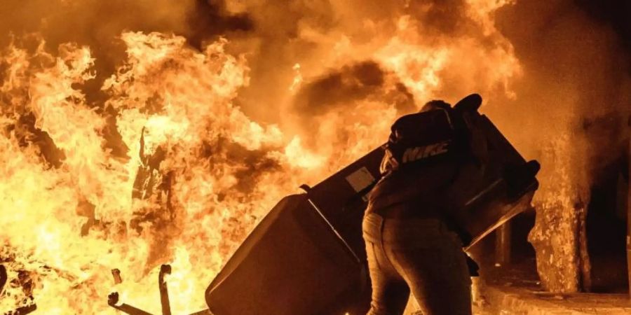 Katalonien Polizei Proteste