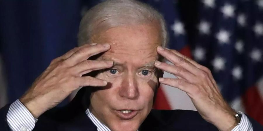 «Ich werde darauf nicht antworten»: Joe Biden, Ex-US-Vizepräsident und demokratischer Präsidentschaftskandidat. Foto: Elise Amendola/AP/dpa