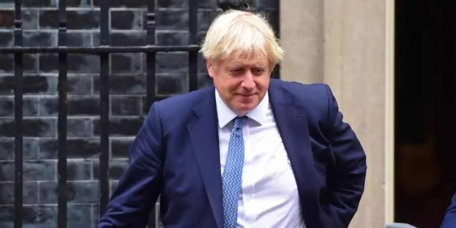 Auf seine Vorschläge wartet die EU: Boris Johnson, Premierminister von Grossbritannien, in 10 Downing Street. Foto: David Mirzoeff/PA Wire