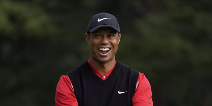 Tiger Woods ist nach längst überstandenen Rückenprobleme wieder oft guter Laune Tiger Woods ist nach längst überstandenen Rückenprobleme wieder oft guter Laune