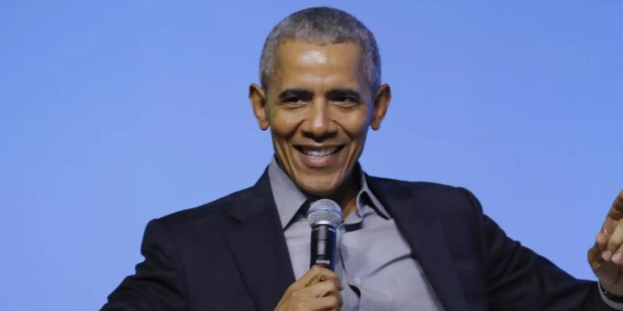 Barack Obama macht mit seiner Filmliste in diesem Jahr sozusagen Werbung für sich selbst. Foto: Vincent Thian/AP/dpa