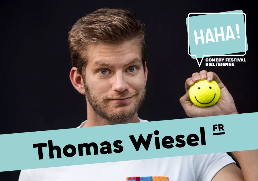 Thomas Wiesel: Lausanner Comedian mit vielen internationalen Auftritten (u.a. Belgien, Frankreich und Québec). Bekannt durch Sendungen auf One FM, TMC und RTS («Mauvaise Langue»).