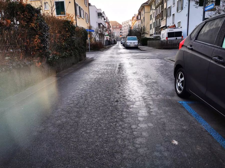 Glatteis Töfffahrer