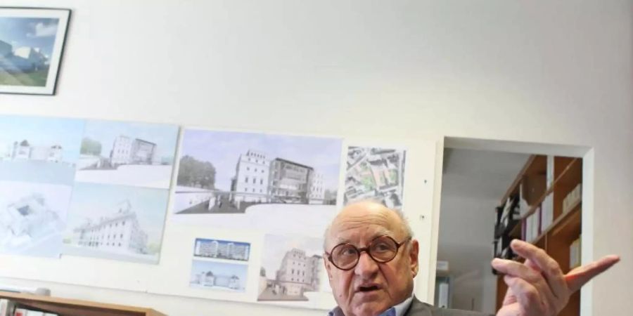 Gustav Peichl ist tot. Foto: Georg Hochmuth/APA/dpa