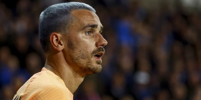 Antoine Griezmann beim Champions-League-Spiel gegen den FC Brügge. Antoine Griezmann