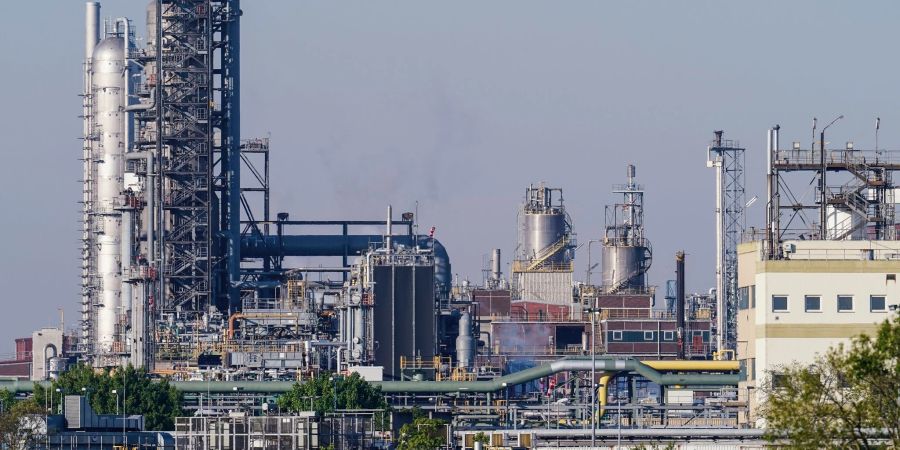 Zur energieintensiven Industrie gehört der Chemiekonzern BASF in Ludwigshafen.