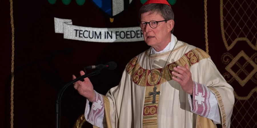 Rainer Maria Kardinal Woelki, Erzbischof von Köln, spricht bei einem Gottesdienst im Dom zu Fulda.