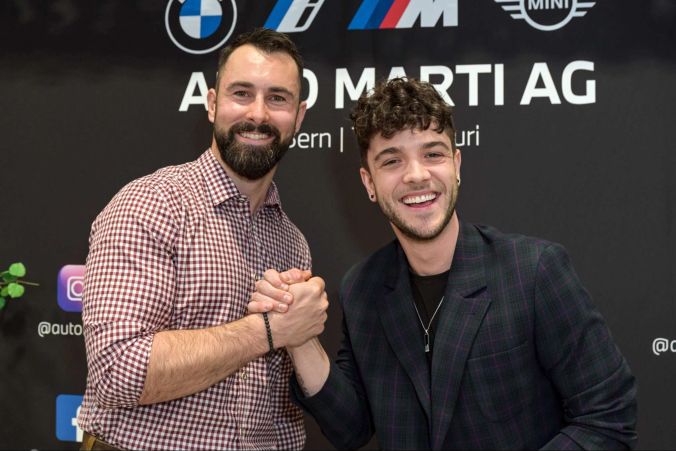 Matthias Kappeler und Luca Hänni.