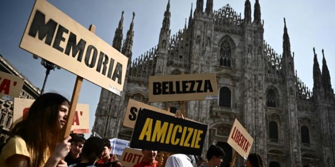 Mafia-Gedenktag in Mailand Mafia-Gedenktag in Mailand
