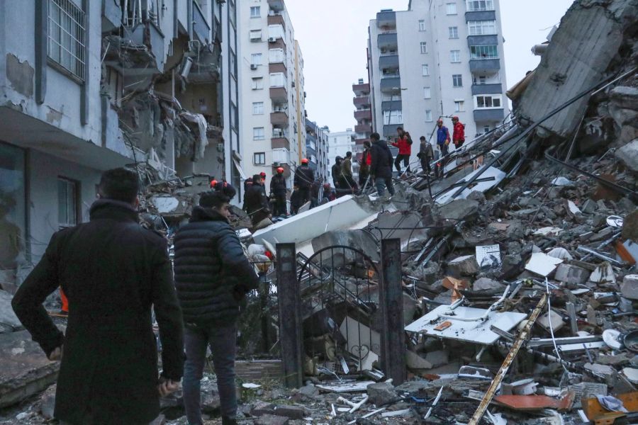 Am Montagmorgen ereigneten sich im Süden der Türkei gleich zwei schwere Erdbeben.