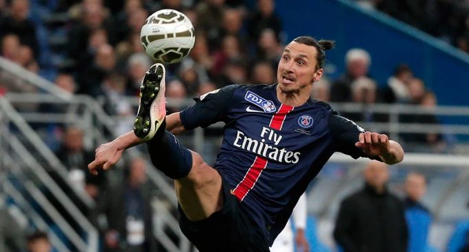 Zlatan Ibrahimovic zauberte auch vier Jahre lang bei Paris Saint-Germain. Ibrahimovic Paris Saint-Germain