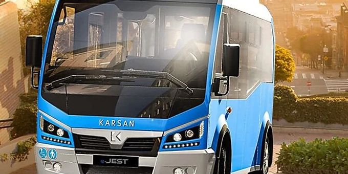 Das ist der neue Weggiser Ortsbus (Symbolbild). Geparkter Bus auf einer Strasse