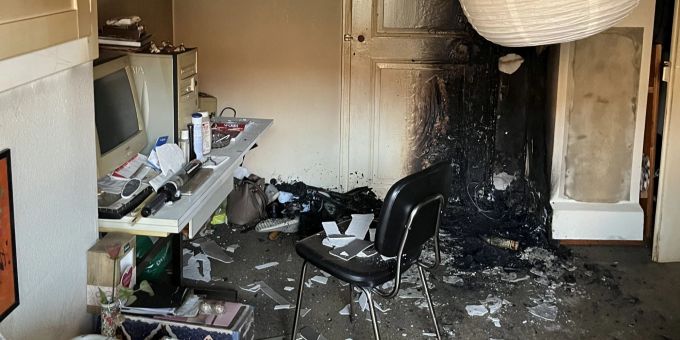 Durch den Brand ist die Wohnung in Pratteln BL nicht mehr bewohnbar. Sachschaden nach Brand