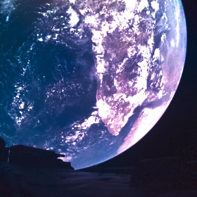 Ein weiteres Selfie von «Juice» mit der Erde. Juice Jupiter sonde