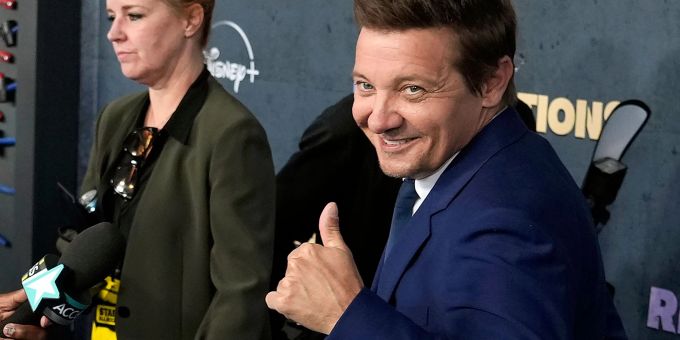 Jeremy Renner bei der Premiere von «Rennervations» in Los Angeles. Jeremy renner