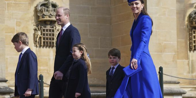 Prinz William, Prinzessin Kate und ihre Kinder. kate middleton