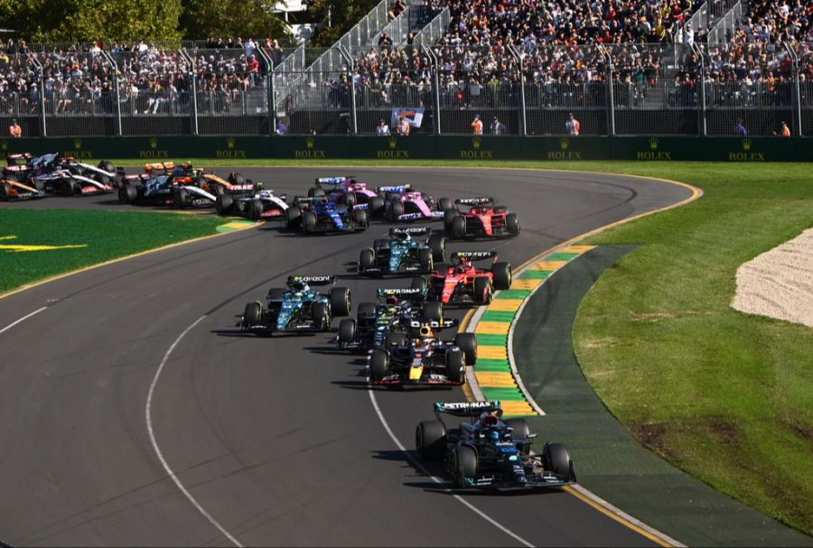 Formel 1 Start Melbourne