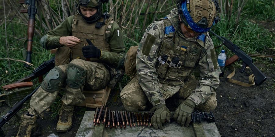 Ukrainische Soldaten