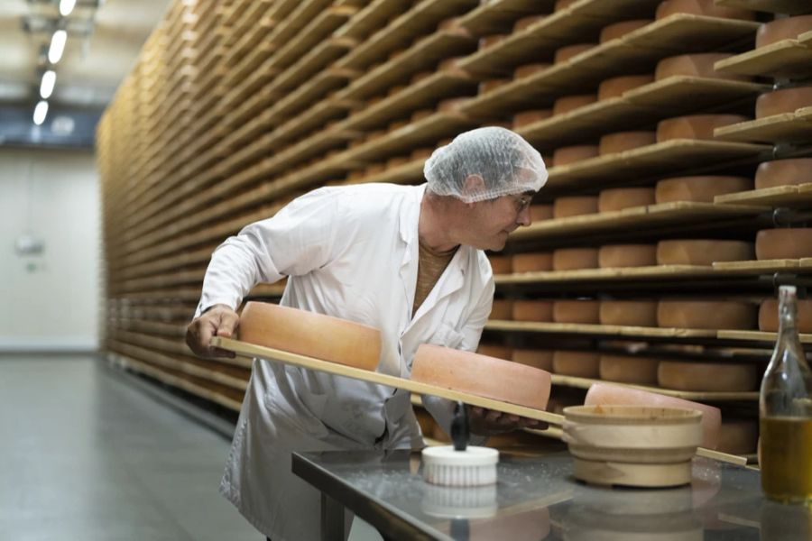 Deswegen erfreut sich der Schweizer Käse auch im Ausland grosser Beliebtheit.