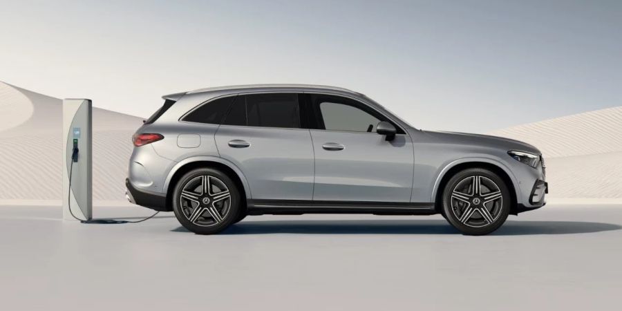 Mercedes-Benz, GLC, Ladestation, Werbefoto