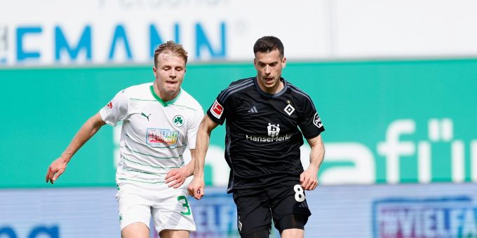 2. Bundesliga - Muheims Traumtor zu wenig: HSV patzt im Aufstiegsrennen