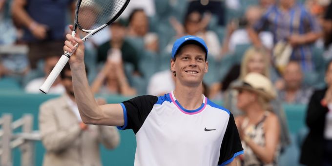 Janik Sinner steht beim ATP-Turnier in Miami im Final. Janik Sinner
