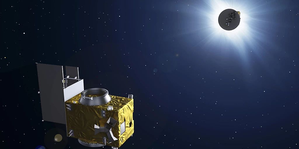 ESA simuleert een totale zonsverduistering in de ruimte