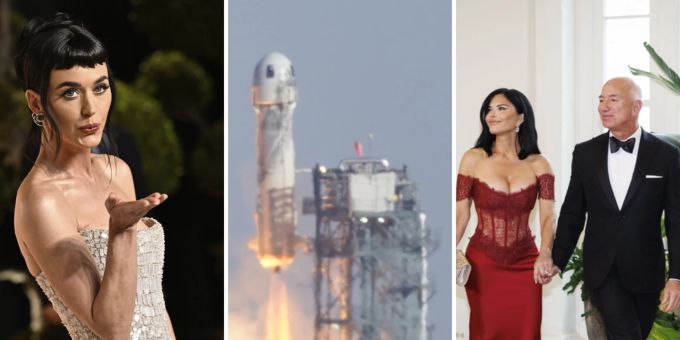 Im April - Bezos-Verlobte fliegt mit Katy Perry ins All – Datum bekannt
