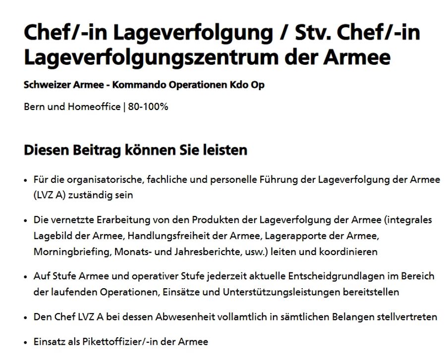 Bei der Armee können auch militärische Entscheidungsträger von zu Hause aus arbeiten.