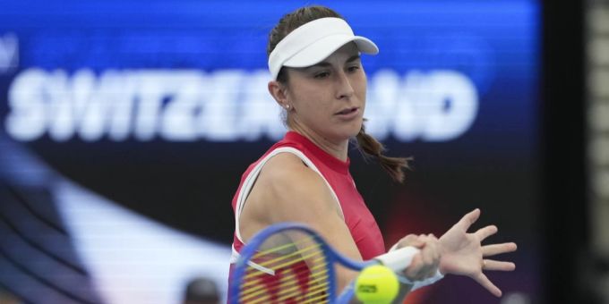 Belinda Bencic zeigt sich bei ihrem Comeback in guter Form. Belinda Bencic