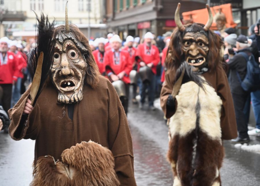 So manch ein Tourist, der nicht mehr wusste, wie ihm geschah, machte dann aber schlussendlich doch gerne ein Selfie mit einer der «gruseligen Gestalten».