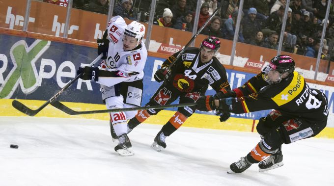 Der SC Bern muss in Lugano eine Niederlage hinnehmen. SC Bern
