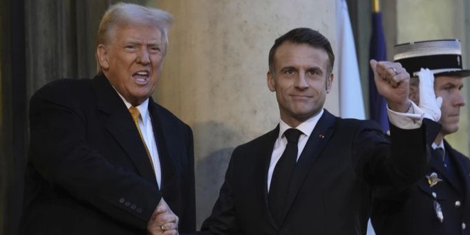 Trump und Macron