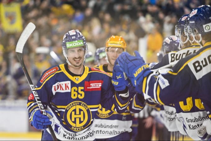 Marc Wieser vom HC Davos beendet nach dieser Saison seine Karriere. Marc Wieser HC Davos