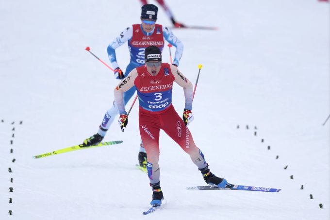 Valerio Grond und Janik Riebli verpassen Edelmetall an der Nordischen Ski-WM. Valerio Grond Nordische Ski-WM