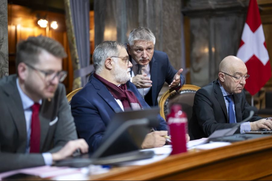 Daniel Jositsch (rechts im Bild) weicht besonders häufig von der Parteilinie ab.