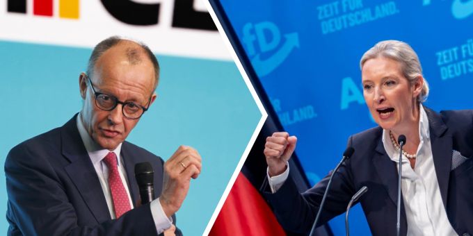 Erste Umfrage - AfD & CDU legen nach Attacke von Aschaffenburg zu