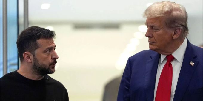 Wolodymyr Selenskyj hat Donald Trump immer wieder vor Putin gewarnt - vergeblich? Donald Trump Wladimir Putin