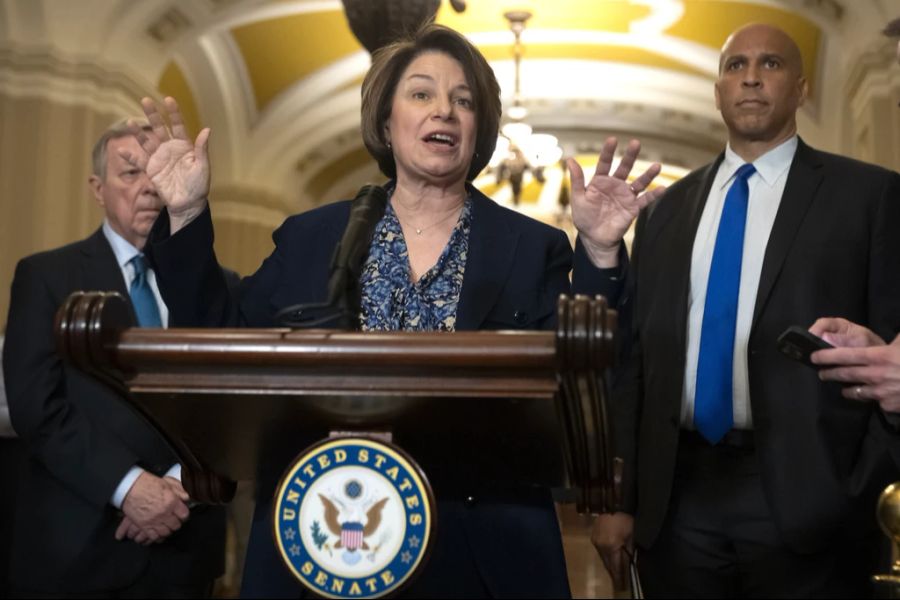 USA Senatorin Amy Klobuchar