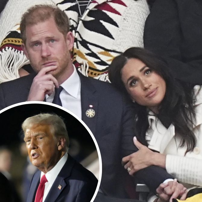 Meghan Harry Trump