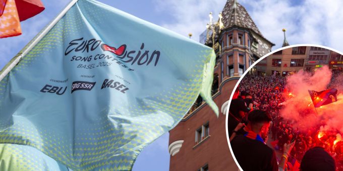 Beides auf «Barfi»? - FCB feiert Meisterparty auch mitten im ESC-Trubel